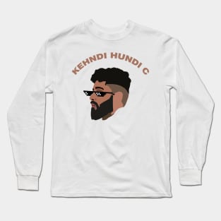 Retro Design Ap Dhillon Meme Skills Here Love Long Sleeve T-Shirt